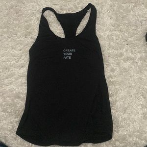 juniors xs black tank top